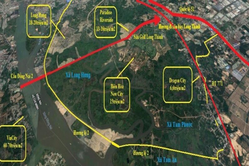 Thông tin dự án đường Hương Lộ 2 Biên Hoà Đồng Nai mới nhất
