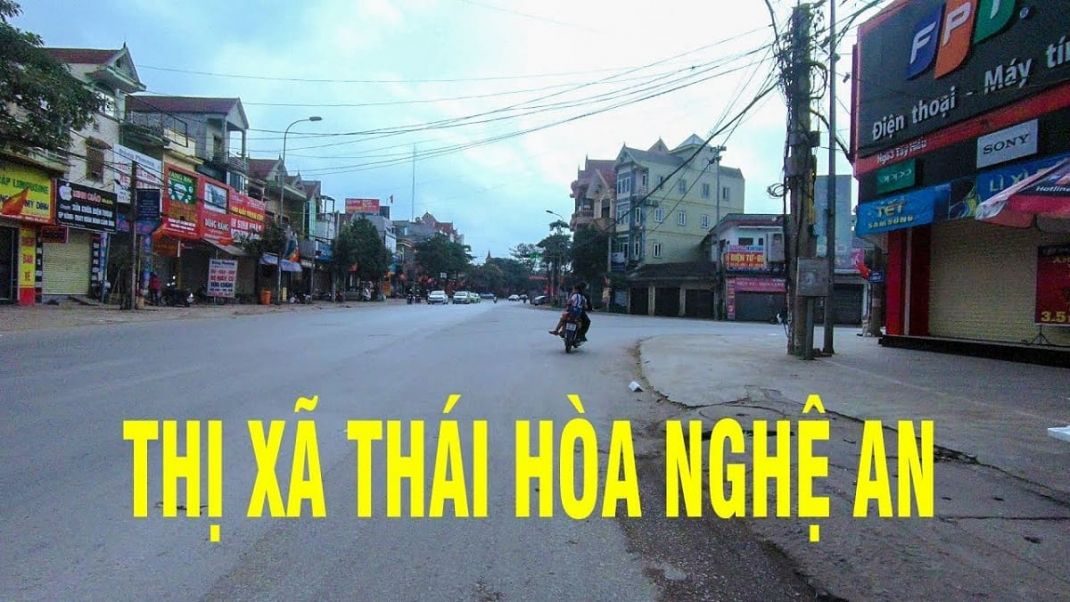  Txã Thái Hòa dự kiến lên đô thị loại III năm 2025