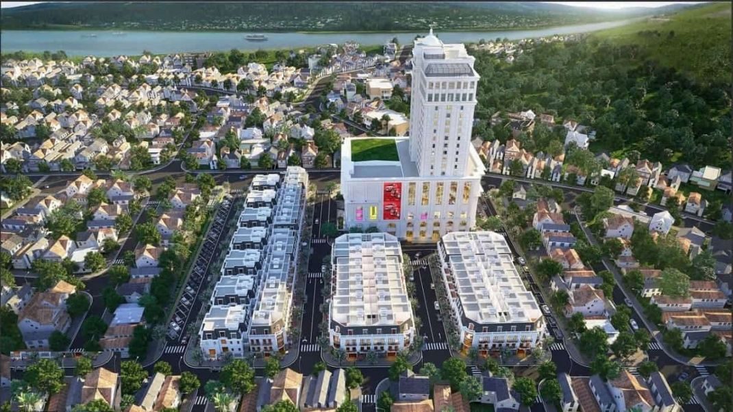 Phối cảnh dự án nhà phố thương mại cao cấp – Vincom Shophouse Hà Giang